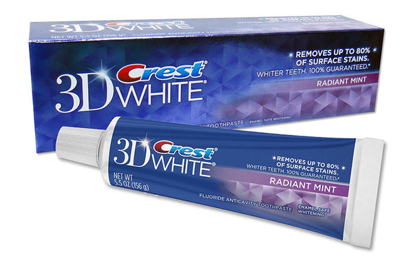 Kem đánh răng Crest 3D White 198g của Mỹ - Cho nụ cười tỏa sáng
