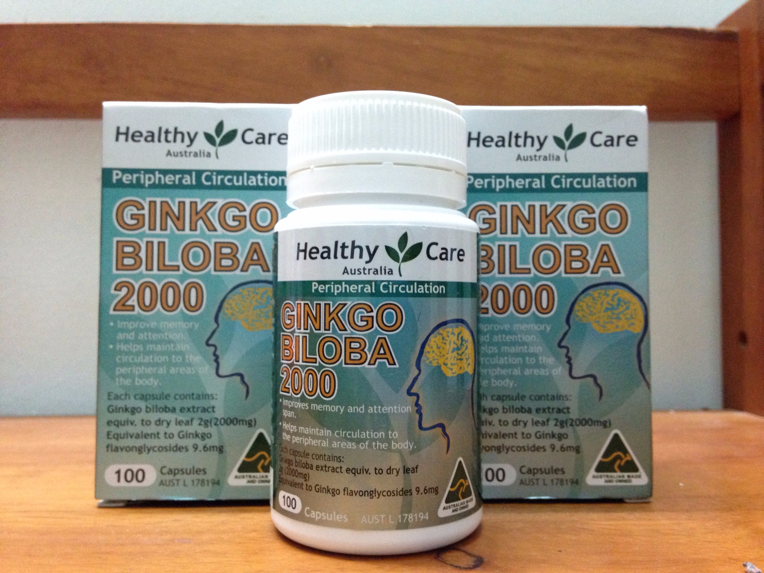 Cách sử dụng thuốc bổ não Ginkgo Biloba 2000 Health Care của Úc
