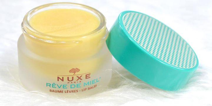Son dưỡng môi Nuxe Reve De Miel Lip Balm hũ 15g mẫu mới nhất 1