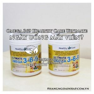 Omega 3 6 9 Healthy Care Ultimate ngày uống mấy viên-1