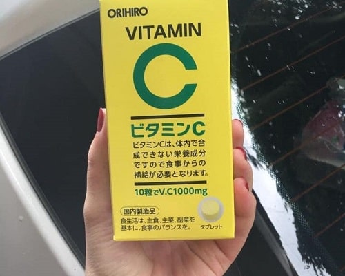 Viên uống vitamin C 1000mg Orihiro giá bao nhiêu?