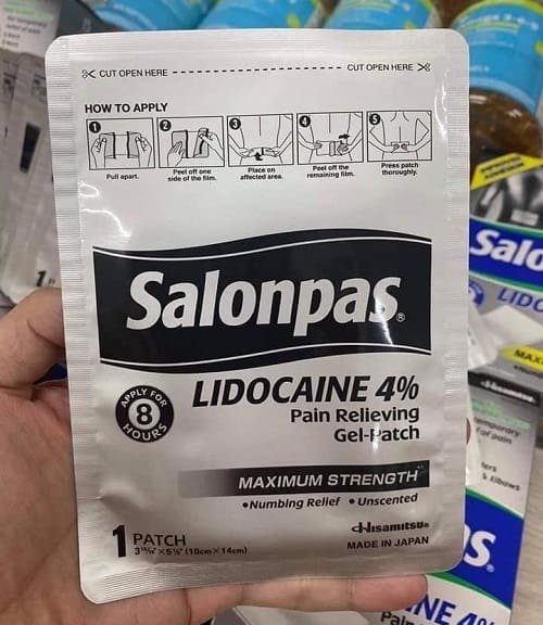 Salonpas Lidocaine 4% có tốt không?-3