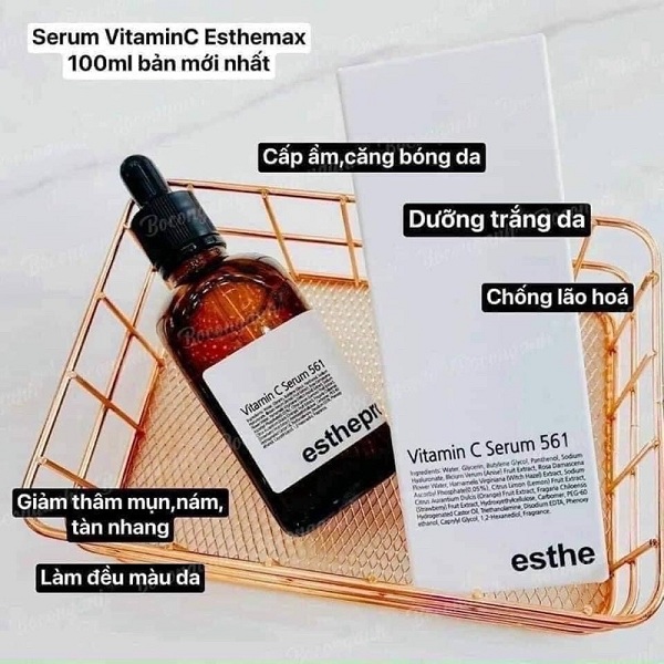 Tinh chất Esthepro Vitamin C Serum 561 của Hàn Quốc 100ml 9