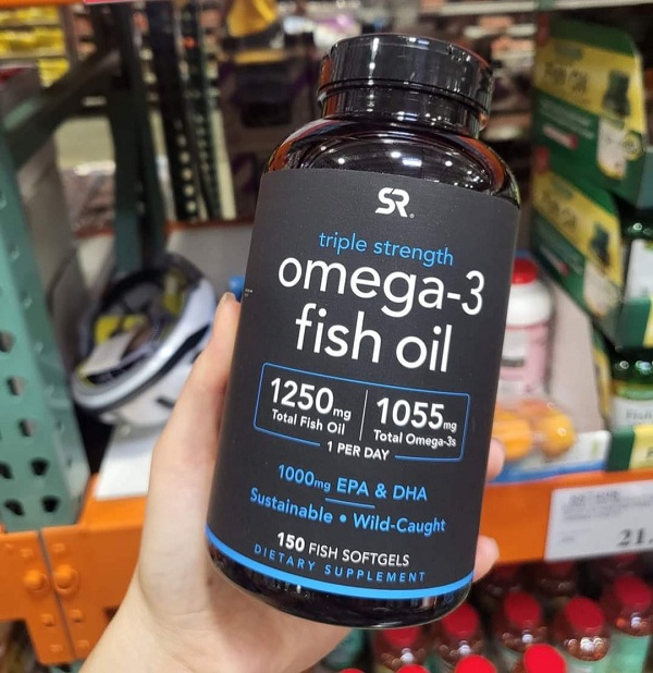 Dầu cá SR Triple Strength Omega 3 Fish Oil của Mỹ 150 viên 1
