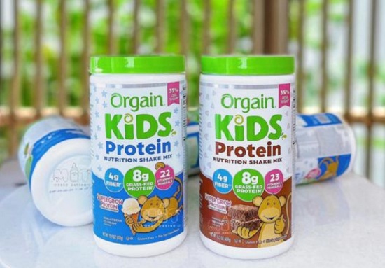 Sữa bột Orgain Kids Protein hương Vanilla, Chocolate hộp 459g 1