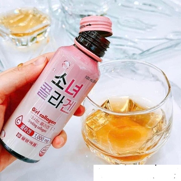 Nước uống Girl Collagen Hàn Quốc 1000mg hộp 10 chai 1