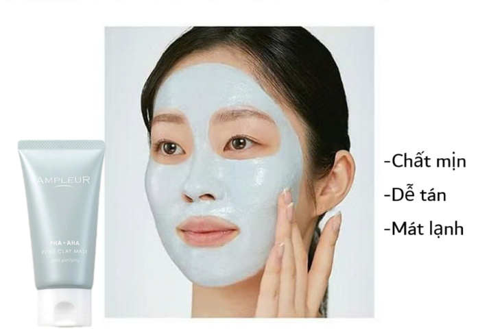 Review mặt nạ đất sét Ampleur Pore Clay Mask 1 8