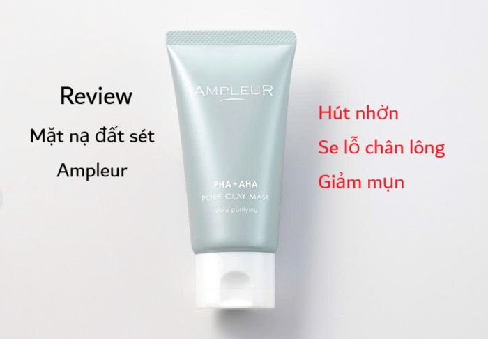 Review mặt nạ đất sét Ampleur Pore Clay Mask 1