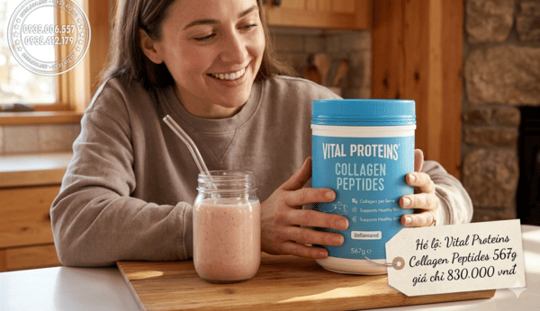 Hé lộ Vital Proteins Collagen Peptides 567g giá bao nhiêu?