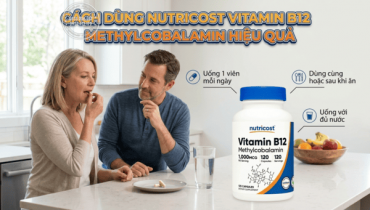 Cách Dùng Nutricost Vitamin B12 Methylcobalamin Hiệu Quả